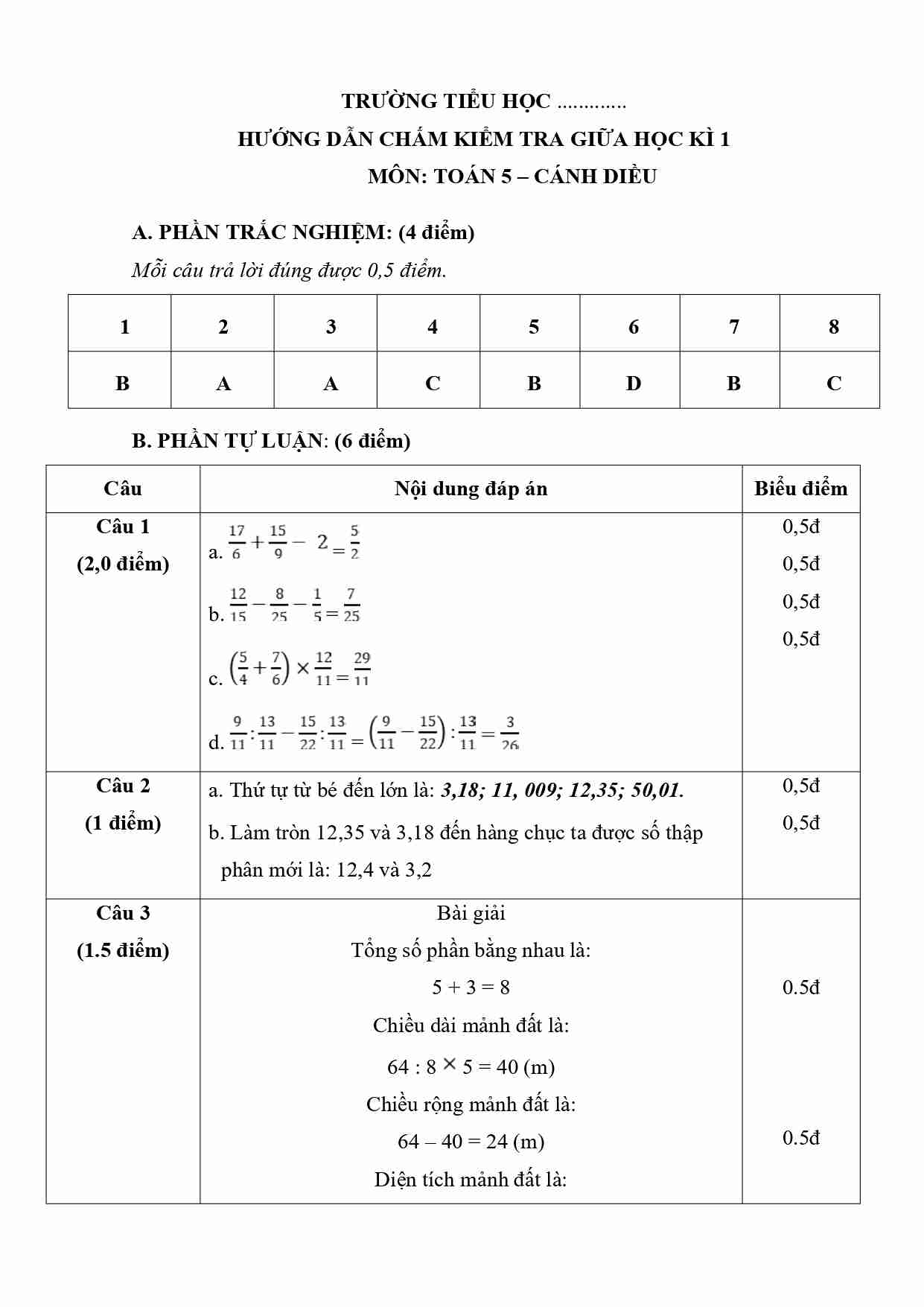 De thi giua ki 1 toan 5 CD de so 1 5*808477