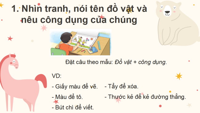 PowerPoint Tiếng Việt 2 Bài 14: Viết đoạn văn giới thiệu một đồ vật. Đọc mở rộng