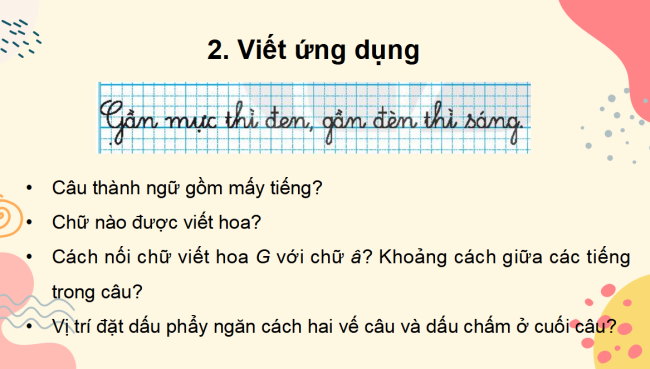 PowerPoint Tiếng Việt 2 Bài 15: Chữ hoa G