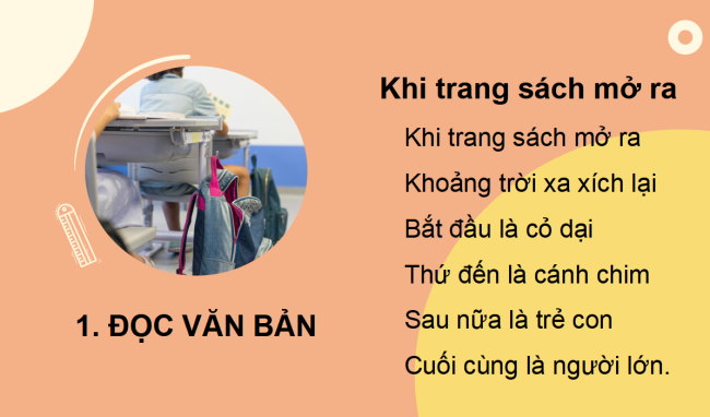 PowerPoint Tiếng Việt 2 Bài 16: Đọc Khi trang sách mở ra