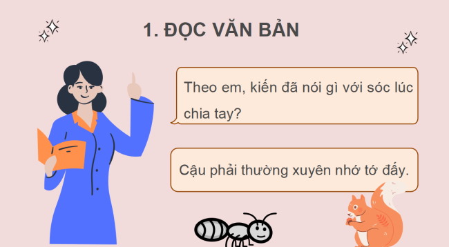 PowerPoint Tiếng Việt 2 Bài 18: Đọc Tớ nhớ cậu