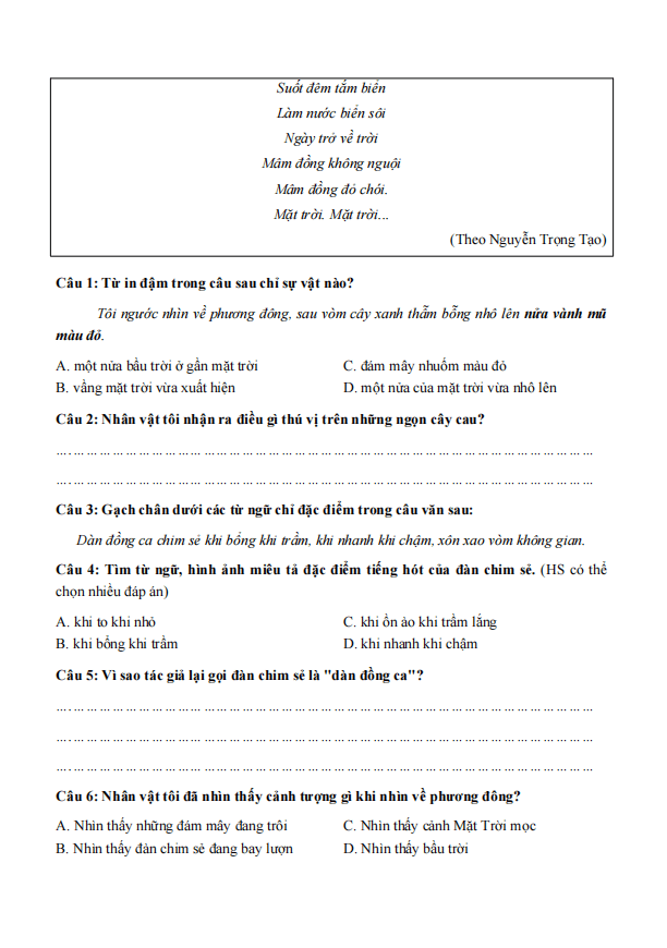 doc hieu bai bai ca mat troi lop 5 ket noi tri thuc h3 1*807970