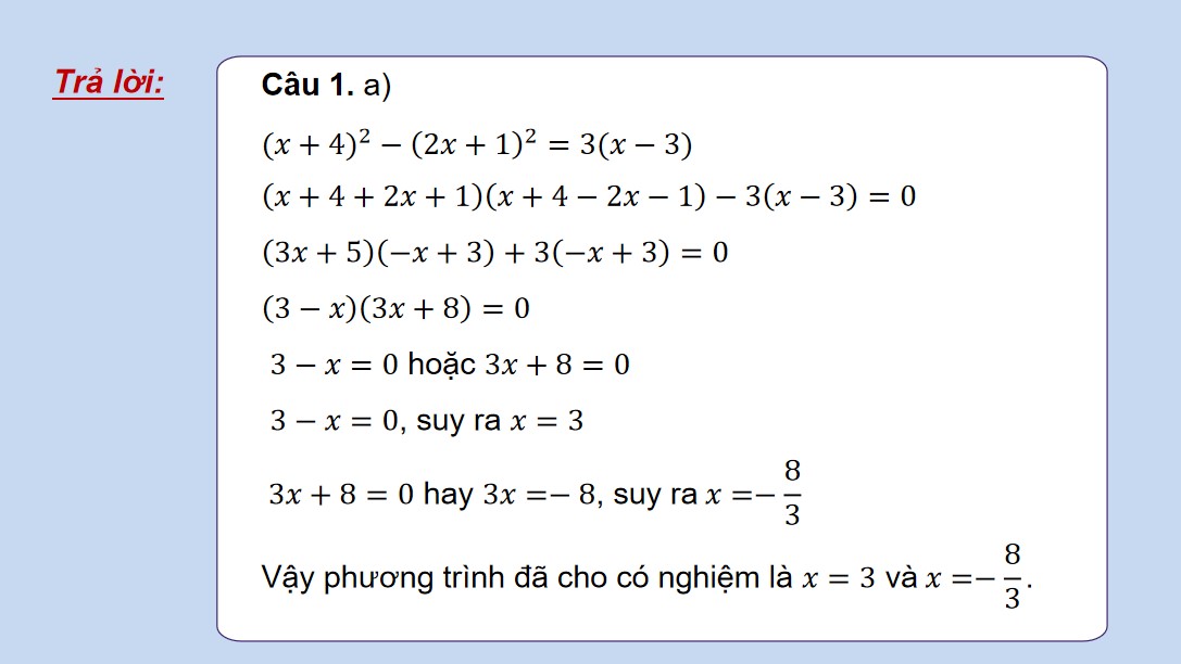 Giáo án Toán 9 KNTT Bài Luyện tập chung Chương 2