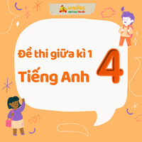Đề thi tiếng Anh lớp 4 giữa học kì 1 Global success số 3