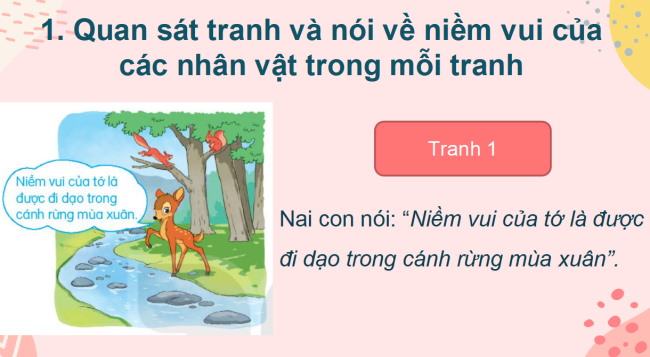 PowerPoint Tiếng Việt 2 Bài 19: Niềm vui của em