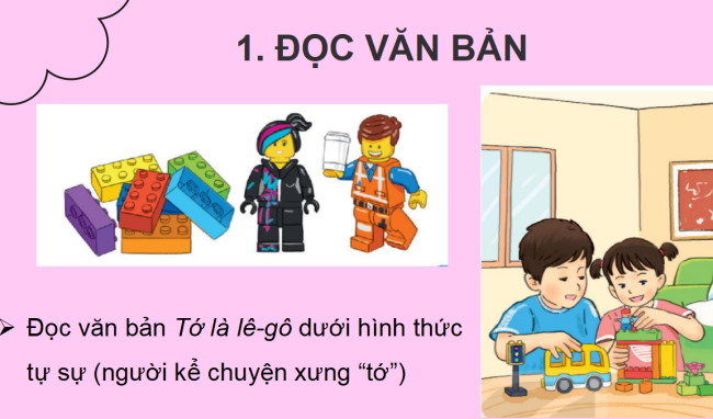 PowerPoint Tiếng Việt 2 Bài 22: Tớ là Lê-gô