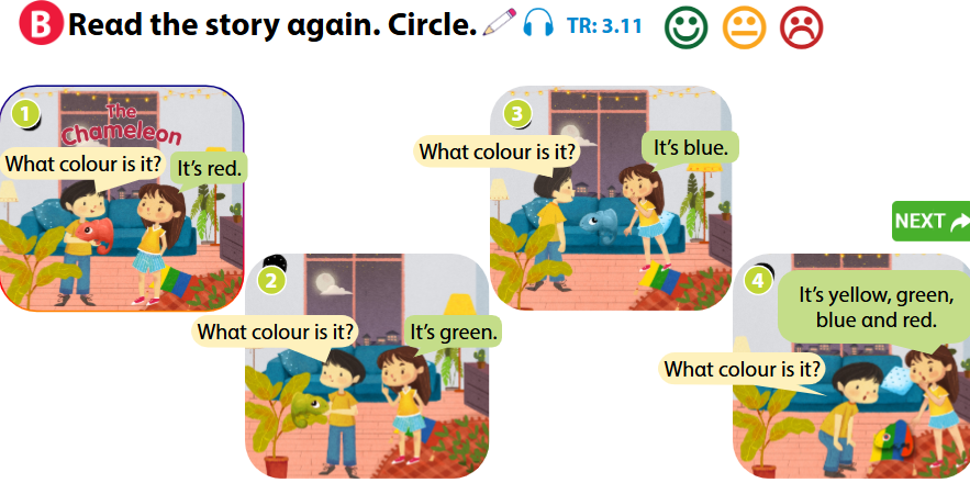 Tiếng Anh lớp 1 Wonderful World Unit 3 Lesson 5 minh họa 2