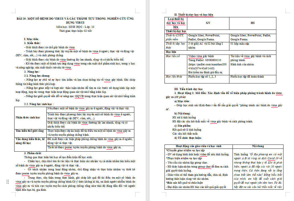 Giáo án PowerPoint Sinh học 10 Bài 25 Kết nối tri thức