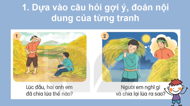 PowerPoint Tiếng Việt 2 Bài 25: Kể chuyện Hai anh em