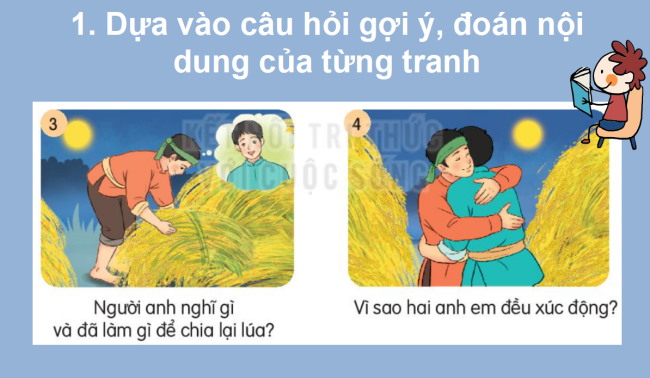 PowerPoint Tiếng Việt 2 Bài 25: Kể chuyện Hai anh em