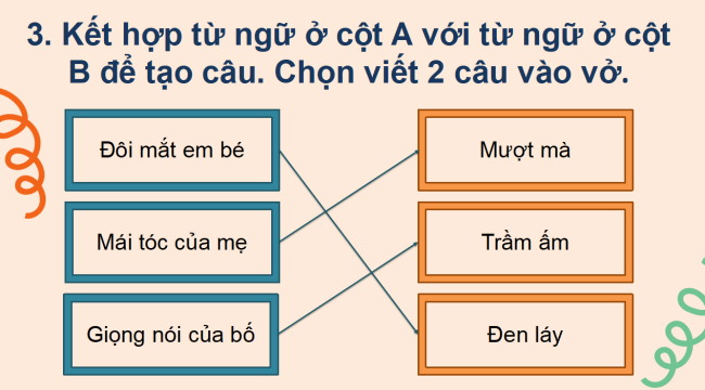 PowerPoint Tiếng Việt 2 Bài 26: Mở rộng vốn từ về gia đình, từ ngữ chỉ đặc điểm. Câu nêu đặc điểm