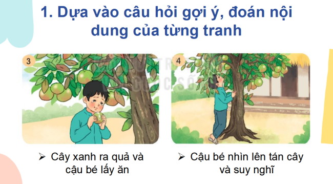 PowerPoint Tiếng Việt 2 Bài 27: Kể chuyện Sự tích cây vú sữa