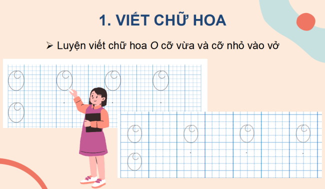 PowerPoint Tiếng Việt 2 Bài 27: Chữ hoa O