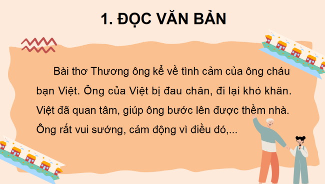 PowerPoint Tiếng Việt 2 Bài 30: Đọc Thương ông