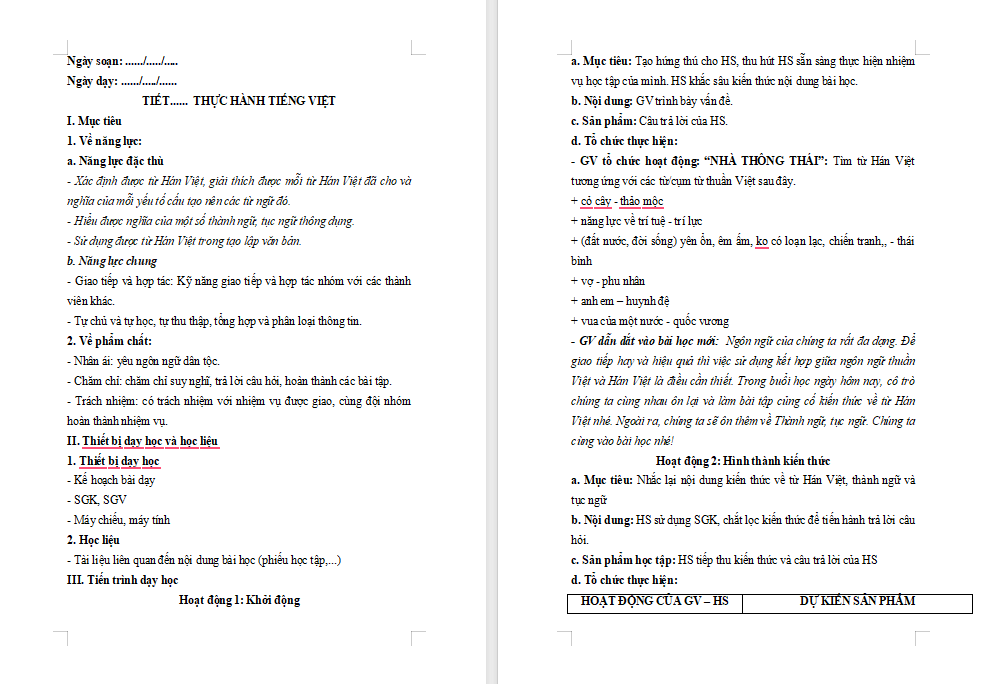 PowerPoint Ngữ văn 8 Bài 5 Thực hành tiếng Việt