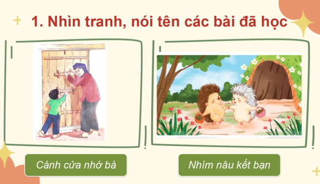 PowerPoint Tiếng Việt 2 Ôn tập cuối học kì I (Tiết 1, 2)