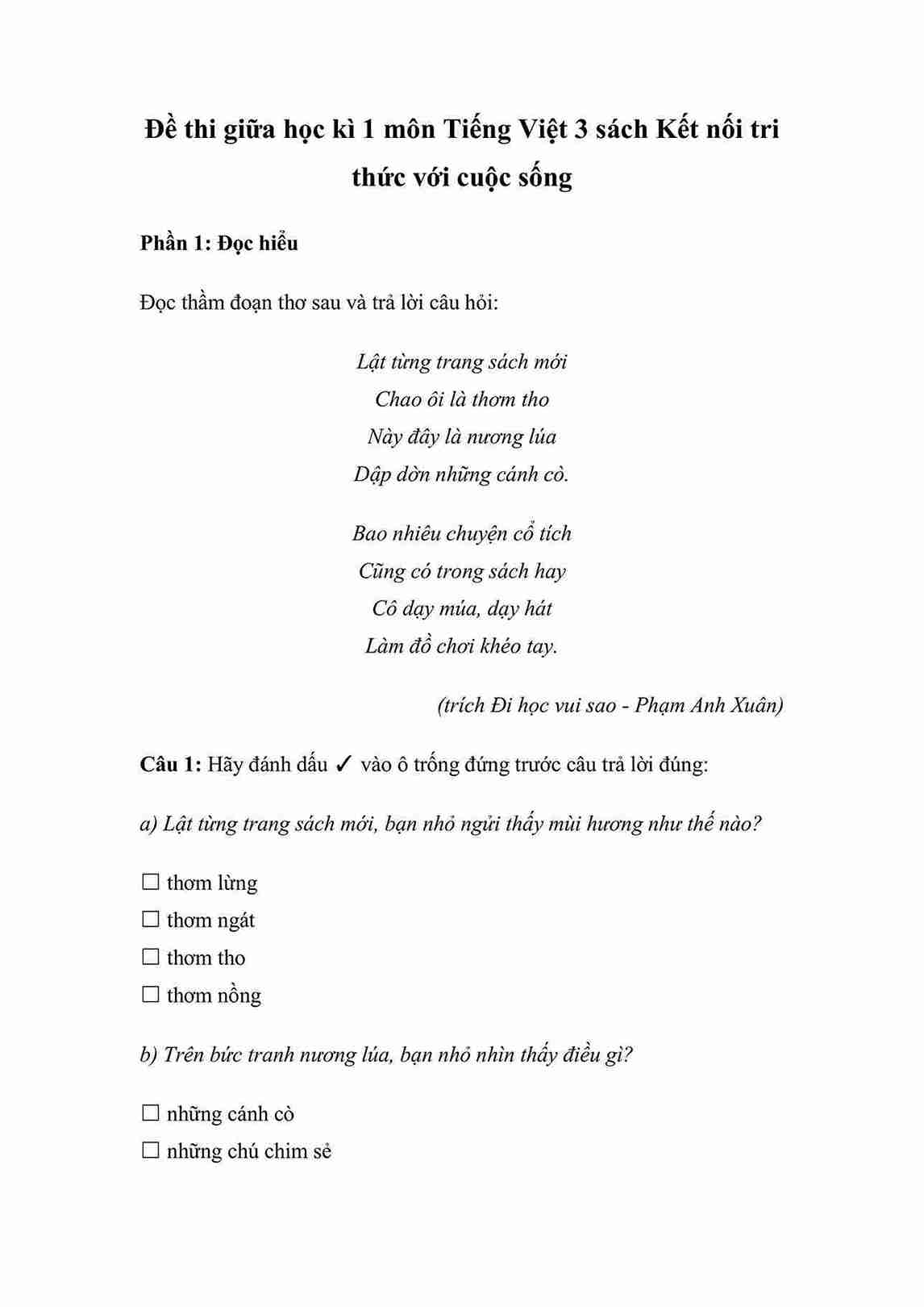 De GK1 Tieng Viet 3 KNTT De 4 hinh anh 0*813658