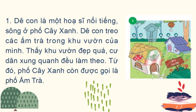 PowerPoint Tiếng Việt 2 Bài 4: Nghe - kể Chuyện ở phố Cây Xanh