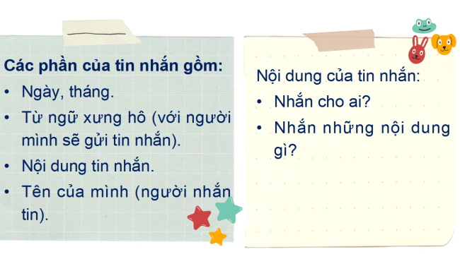 PowerPoint Tiếng Việt 2 Bài 2: Viết tin nhắn