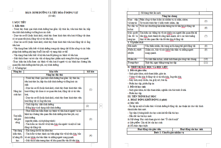 Giáo án PowerPoint Sinh học 11 Kết nối Bài 8