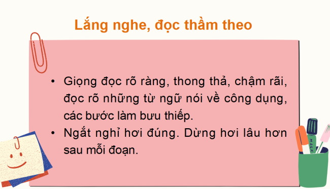 PowerPoint Tiếng Việt 2 Bài 2: Đọc Bưu thiếp