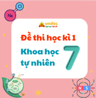 Ma trận đề thi học kì 1 KHTN 7 Kết nối tri thức Theo CV 7991 (Dạy nối tiếp)