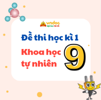 Đề thi học kì 1 KHTN 9 Chân trời sáng tạo Theo CV 7991 