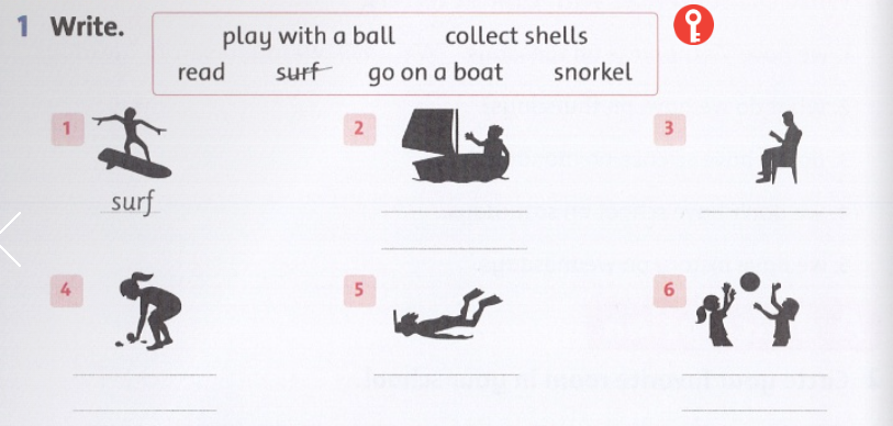 SBT Family and Friends 4 Unit 5 Lesson 1 minh họa 1