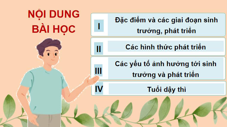 Giáo án PowerPoint Sinh học 11 Kết nối Bài 22
