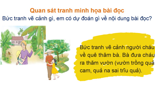 PowerPoint Tiếng Việt 2 Bài 3: Đọc Bà nội, bà ngoại