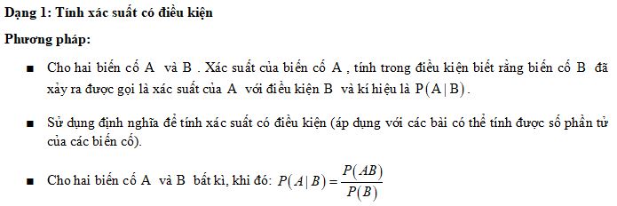 Xác suất có điều kiện