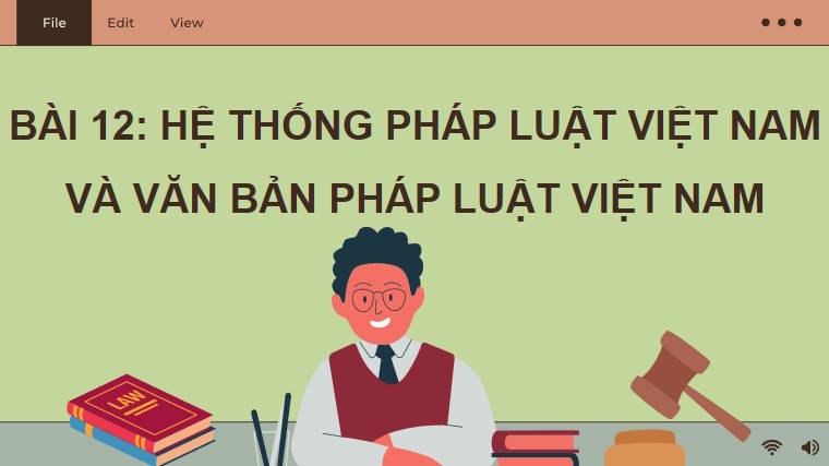 Giáo án PowerPoint GDKT&PL 10 Bài 12