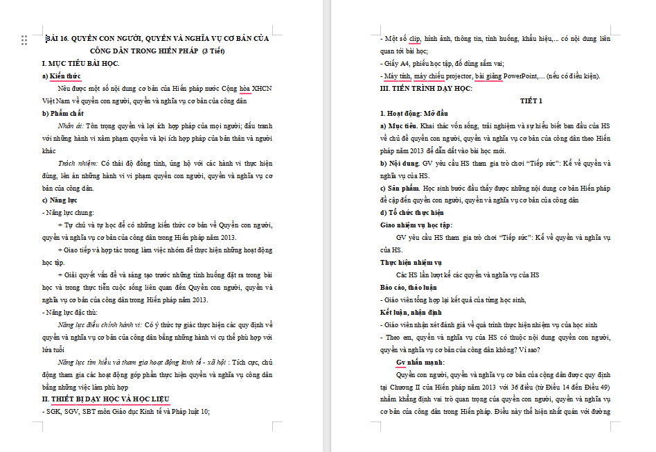 Giáo án PowerPoint Giáo dục Kinh tế và Pháp luật 10 Bài 16