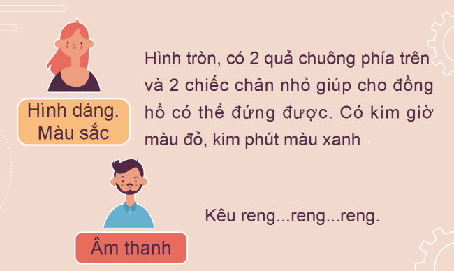 PowerPoint Tiếng Việt 2 Bài 2: Đọc Đồng hồ báo thức