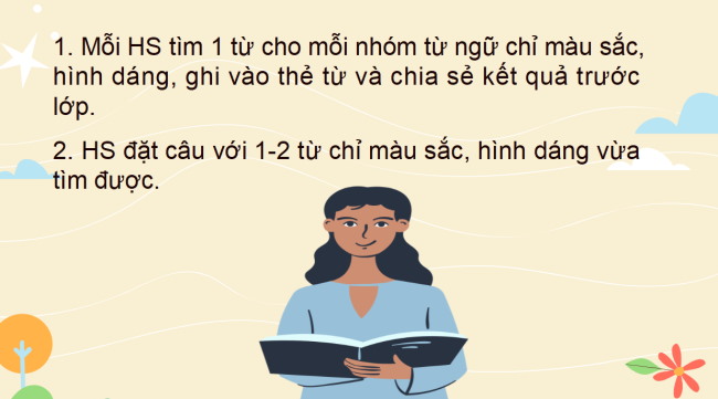 PowerPoint Tiếng Việt 2 Bài 3: Từ chỉ đặc điểm. Câu kiểu Ai thế nào?