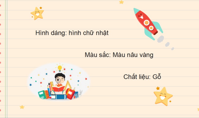 PowerPoint Tiếng Việt 2 Bài 4: Đọc Cái bàn học của tôi