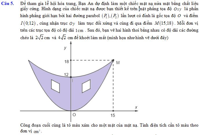 Bài tập về Ứng dụng tích phân