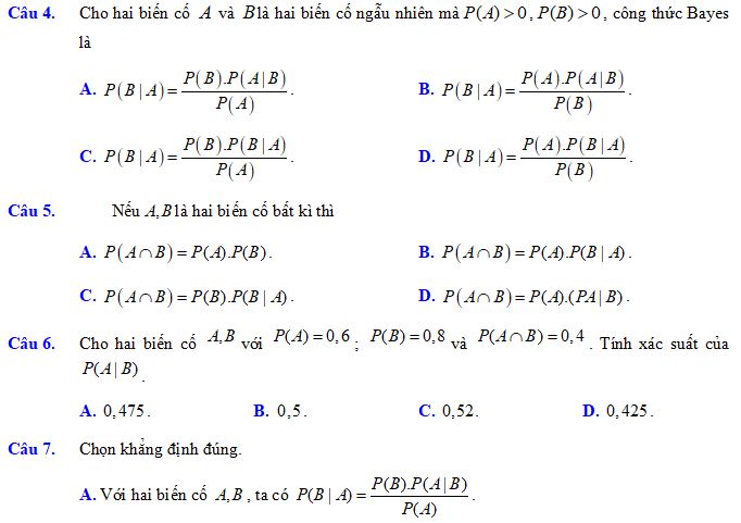 Xác suất có điều kiện
