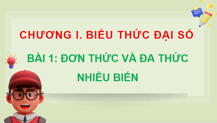 Giáo án PowerPoint Toán 8 Chân trời sáng tạo Bài 1