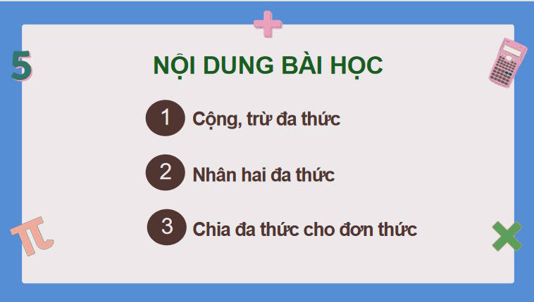 Giáo án PowerPoint Toán 8 Chân trời sáng tạo Bài 2
