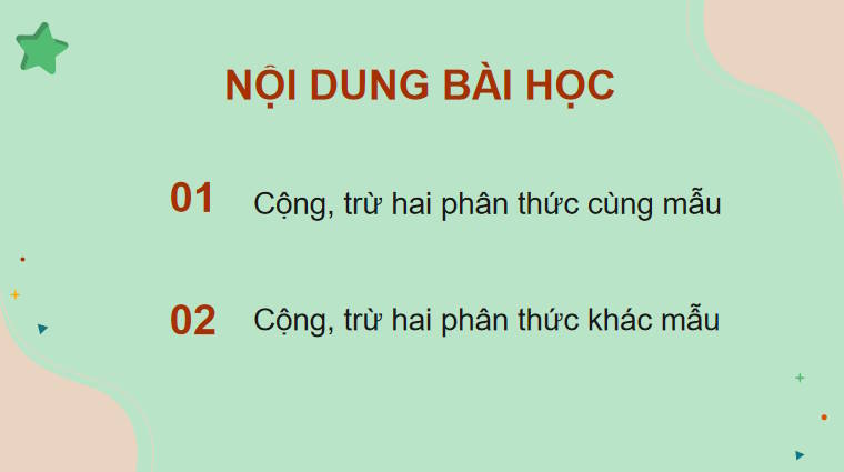 Giáo án PowerPoint Toán 8 Chân trời sáng tạo Bài 6