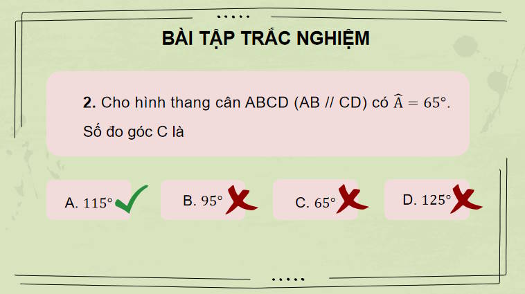 PowerPoint Toán 8 Bài tập cuối chương 3