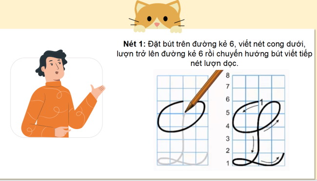 PowerPoint Tiếng Việt 2 Bài 1: Viết chữ hoa L