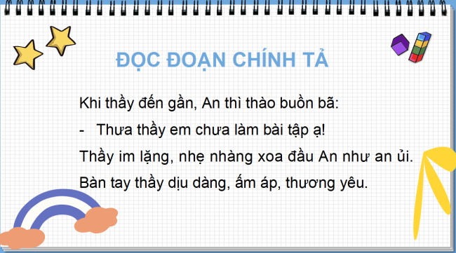 PowerPoint Tiếng Việt 2 Bài 2: Nghe - viết Bàn tay dịu dàng, Bảng chữ cái, Phân biệt ch/tr, ăc/ăt