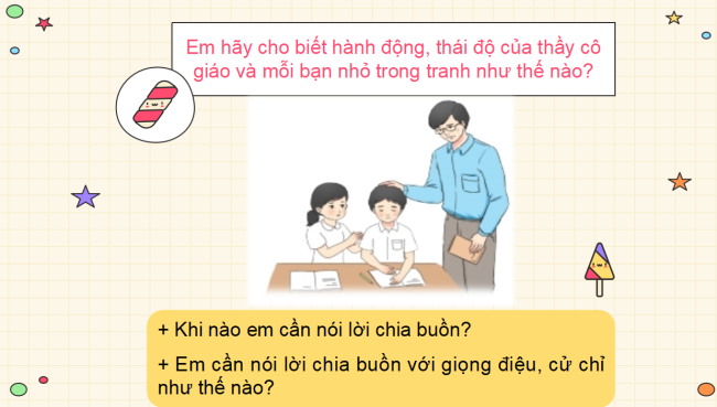 PowerPoint Tiếng Việt 2 Bài 2: Nói và đáp lời chia buồn, lời chia tay