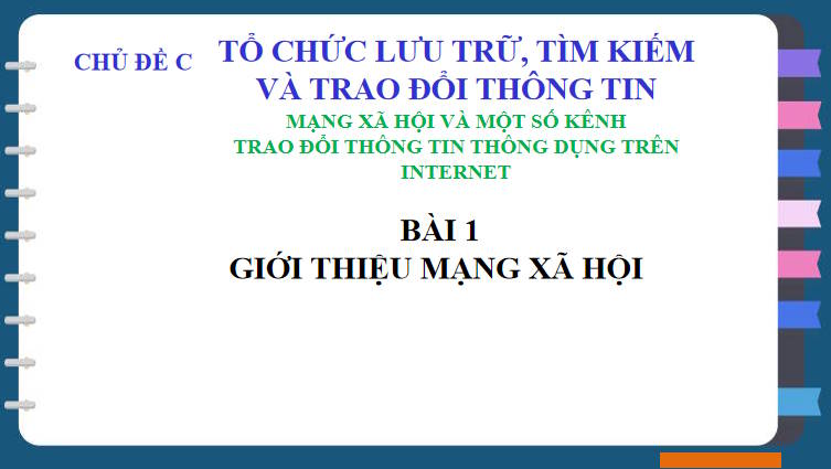 Giáo án PowerPoint Tin học 7 Bài 1 Cánh diều