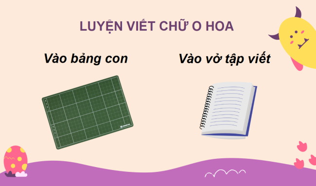 PowerPoint Tiếng Việt 2 Bài 3: Viết chữ hoa O