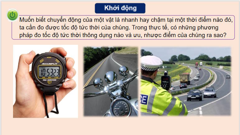 Giáo án PowerPoint Vật lí 10 Bài 6 Chân trời sáng tạo