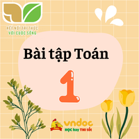 Bài tập nâng cao Toán lớp 1: Bài toán có lời văn