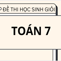 Đề kiểm tra HSG Toán 7 năm 2024 – 2025 phòng GD&ĐT Bình Lục – Hà Nam